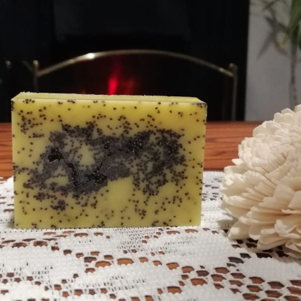 Citrus & Poppyseed Soap Bar - Image 2